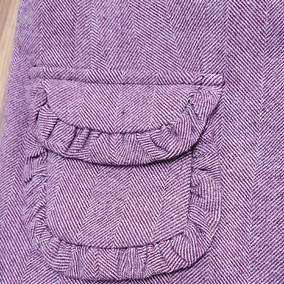 Max & Co. Mauve Blazer with Ruffle Pockets - Picture 4 of 13